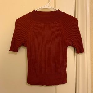 MONKI Ribbed tee/ sweater